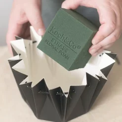 Flower Bouquet Designer Pod Pack 10 Black (16.5x17Hcm)