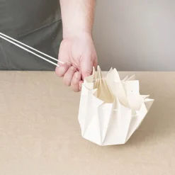 Flower Bouquet Designer Pod Pack 10 White (13.8x14.4Hcm)