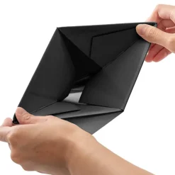 Flower Bouquet Vase POD Small PK5 Black (14x14x22Hcm)