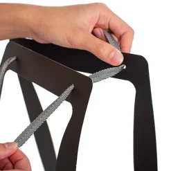 Flower Carry Box Pack 5 Black (22x11.5x35.5cm)