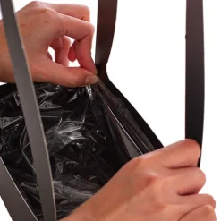 Flower Carry Box Pack 5 Black (22x11.5x35.5cm)