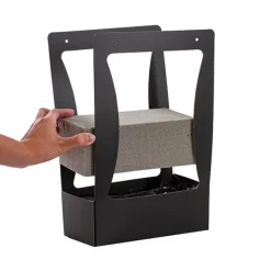 Flower Carry Box Pack 5 Black (22x11.5x35.5cm)