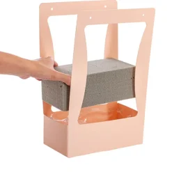 Flower Carry Box Pack 10 Pink (22x11.5x35.5cm)
