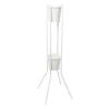 Flower Display Stand Double Bucket 115cmH White