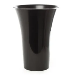 Flower Display Vase 13L Black (31cmDx41cmH)