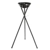 Flower Easel Tripod Large Black (30cmDx110cmH) Flat Pack