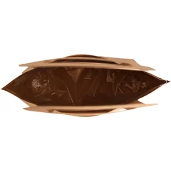 Flower Gift Carry Bag Large Kraft Brown Pack 5 (22x10x40Hcm)