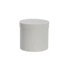 Flower Gift Hat Box Round Stone (15cmWx13.5cmH)
