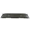 Flower Trolley Single Plastic Shelf Black (130X56cm)