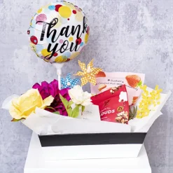 Foil Balloon 9" (22.5cmD) Pack 5 Round Thank you