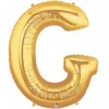 Foil Balloon 40" (101.6cmH) Letter 'G' Gold