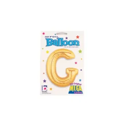 Foil Balloon 40" (101.6cmH) Letter 'G' Gold