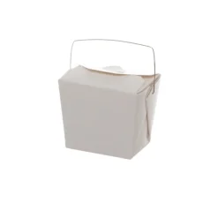 Food Pail 225gm (8oz) Takeaway Container White (62x46x66mmH)