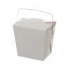 Food Pail Wire Handle 900gm Takeaway White (89x69x110mmH)