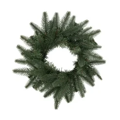 Forest Christmas Pine Wreath Deep Green (35cmD)