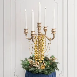 Forest Christmas Pine Wreath Deep Green (35cmD)