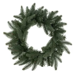 Forest Christmas Pine Wreath Deep Green (45cmD)