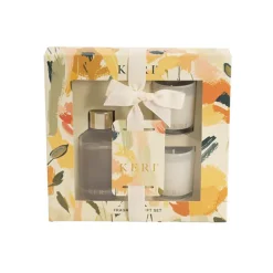 Fragrance Candle & Diffuser Gift Set Rose & Water Lily