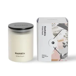 Fragrance Soy Candle White Peach (8x10.5cmH) 350g
