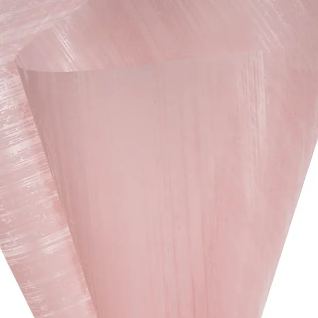 Frosted Cello 50mic Designer Stripes Pink Pk100 (50x70cm)