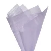 Frosted Cello 50mic Designer Stripes Lilac Pk100 (50x70cm)