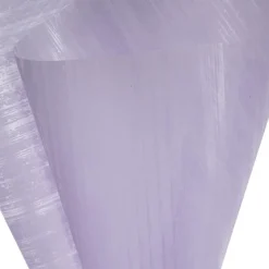 Frosted Cello 50mic Designer Stripes Lilac Pk100 (50x70cm)