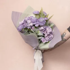 Frosted Cello 50mic Designer Stripes Sage Pk100 (50x70cm)