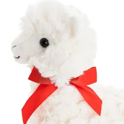Fuzzy Wuzzy Plush Llama White (24cmHT)