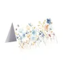 Gallery Gift Card & Envelope Flowers Blue Pk25 (10x6.5cmH)