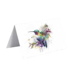 Gallery Gift Card & Envelope Hummingbird Pk25 (10x6.5cmH)
