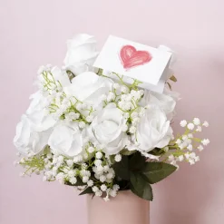 Gallery Gift Card & Envelope Painted Heart Pk25 (10x6.5cmH)