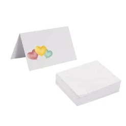 Gallery Gift Card & Envelope Heart Balloons Pk25 (10x6.5cmH)