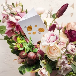 Gallery Gift Card & Envelope Bees Honeycomb Pk25 (10x6.5cmH)