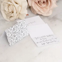 Gallery Gift Card & Envelope Flower Print Pk25 (10x6.5cmH)