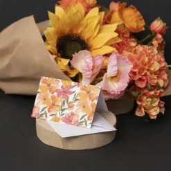 Gallery Gift Card & Envelope Spring Florals Pk25 (10x6.5cmH)