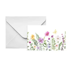 Gallery Gift Card & Envelope Flower Garden Pk25 (10x6.5cmH)