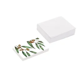 Gallery Gift Card & Envelope Gum Leaves Nuts Pk25(10x6.5cmH)