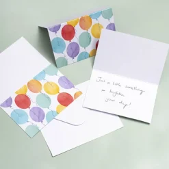 Gallery Gift Card & Envelope Balloons Pk25 (10x6.5cmH)