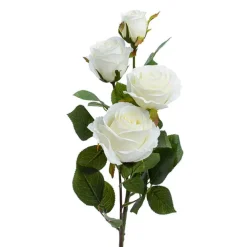 Gardenia Rose Spray White (78cmH)