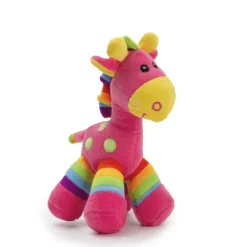 Gerry Giraffe Bright Stripes Hot Pink (20cmST)