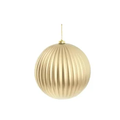 Giant Hanging Baubles Set 2 Champagne (20cmD)