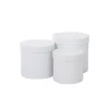 Gift Box Round White (17cmDx16cmH) Set 3