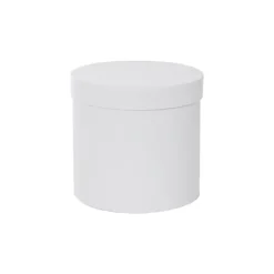 Gift Box Round White (17cmDx16cmH) Set 3