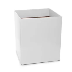 Gift Flower Box Tall Flat Pack White (22x22x25cmH)