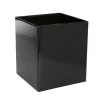 Gift Flower Box Tall Flat Pack Black (22x22x25cmH)