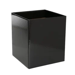 Gift Flower Box Tall Flat Pack Black (22x22x25cmH)
