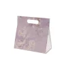 Gift Hamper Magnetic Handbag Big Florals Lilac (24*11*23cm)