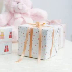 Gift Wrapping Paper Handi Roll Gloss Confetti (70cmx10m)