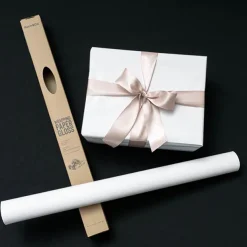 Gift Wrapping Paper Handi Roll Gloss White (70cmx25m)