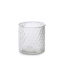 Glass Ann Maggie Vase Clear (12Dx12cmH)